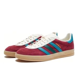 Adidas Gazelle collegiate burgundy sneakers